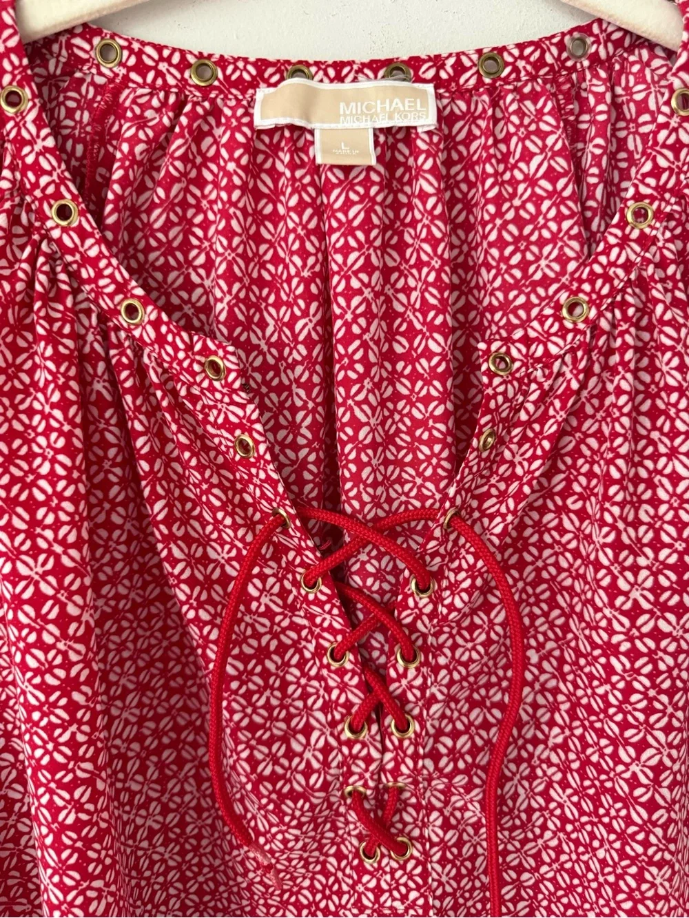 Michael Kors lightweight red